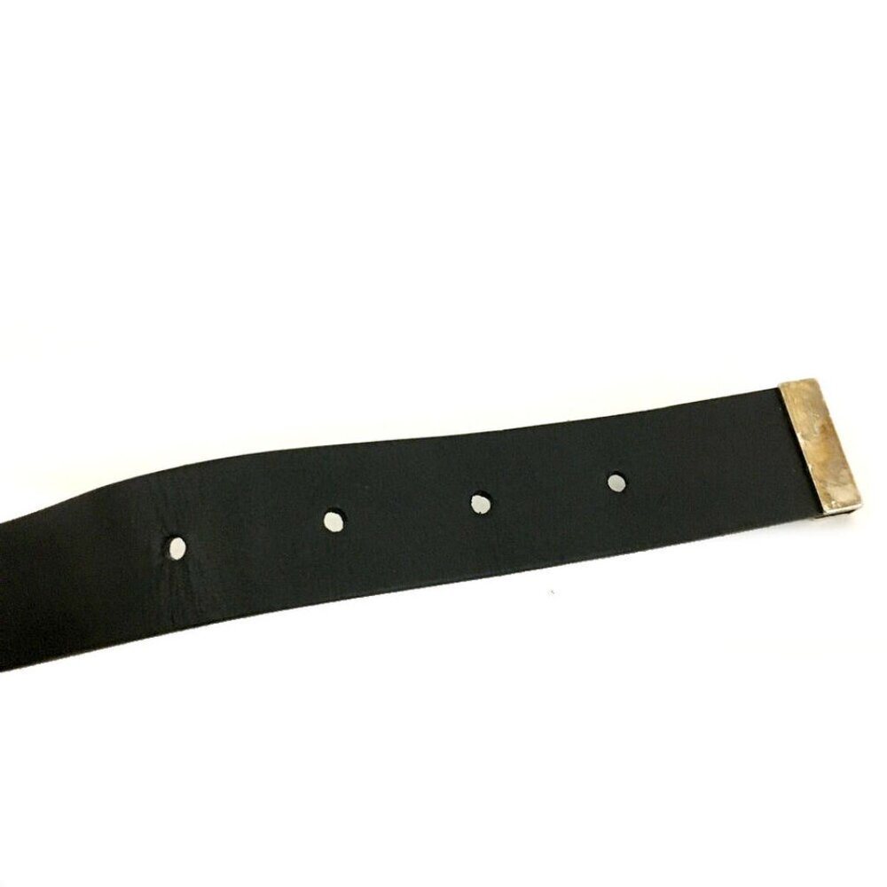 Salvatore Ferragamo Gancini Leather 80cm Belt /9U1195 - Picture 6 of 9